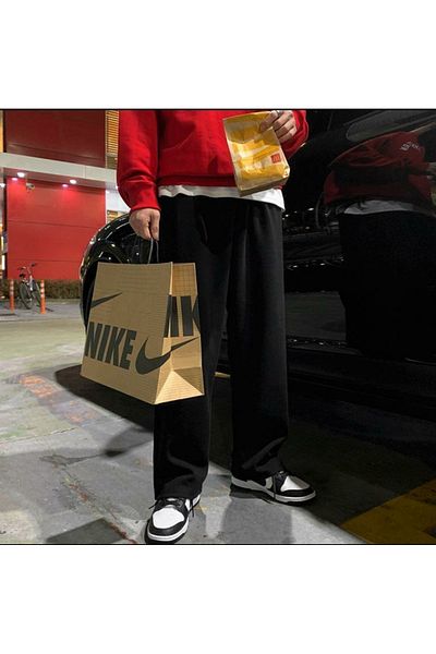 FUNSTYLE Oversize εποχιακή μαύρη φόρμα με πάτο