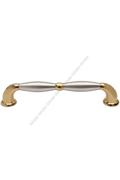 Gürçay Zeplin Pull Door Handle Satin Albifirin
