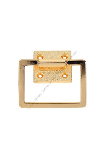 Gürçay Köşeli Halka Sarkaç Kulp Altın (2 ADET)