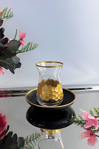 DECOSTYLE Decorated Mix Tea Set Cup Set