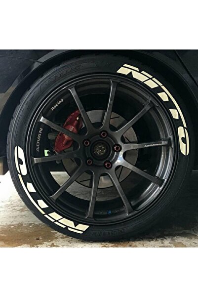 bombtire 8 حروف مطاطية ثلاثية الأبعاد من Nitto - حروف مطاطية ثلاثية الأبعاد