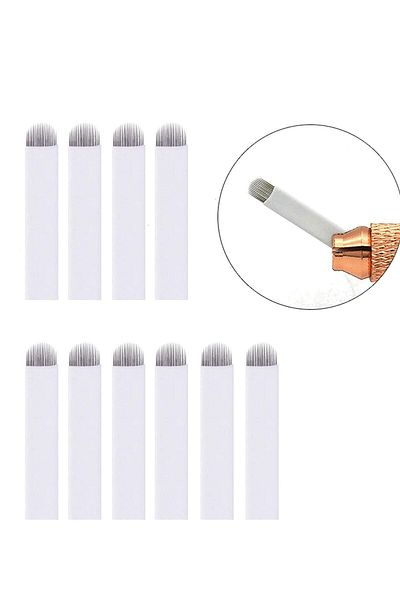 SYS Microblading Needle 18 Pin U 10 Pieces Permanent Makeup