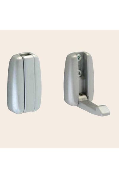 Gürçay Closeable Clothes Hanger Matte Metallic (2 PCS)