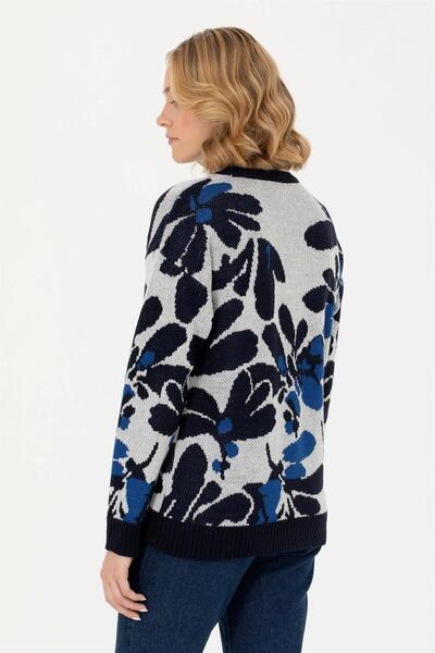 U.S. Polo Assn. Women's Cream Crew Neck Sweater