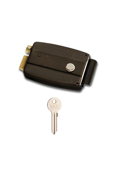 Kale Kilit 157 Hand Drill Lock Black