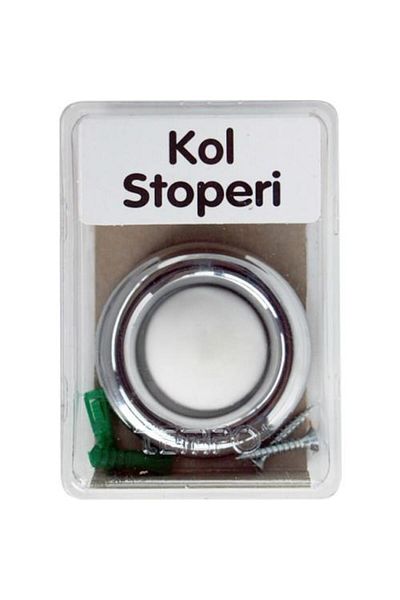 Gürçay Door Handle Stopper Bright Chrome
