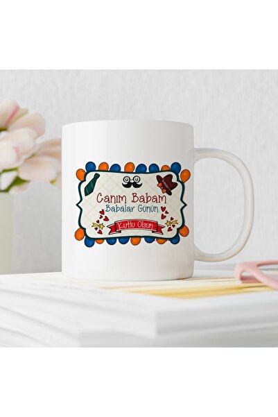 ART HEDİYE كوب ربطة عنق بتصميم عيد الأب التاسع