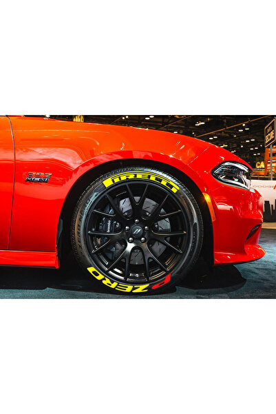 bombtire Yellow Pirelli P Zero - New Product, Rubber Text