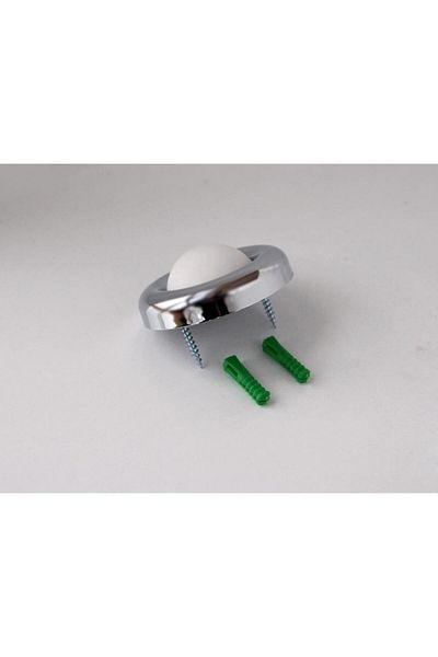Gürçay Door Handle Stopper Bright Chrome