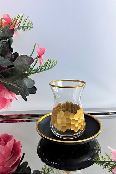 DECOSTYLE Decorated Mix Tea Set Cup Set