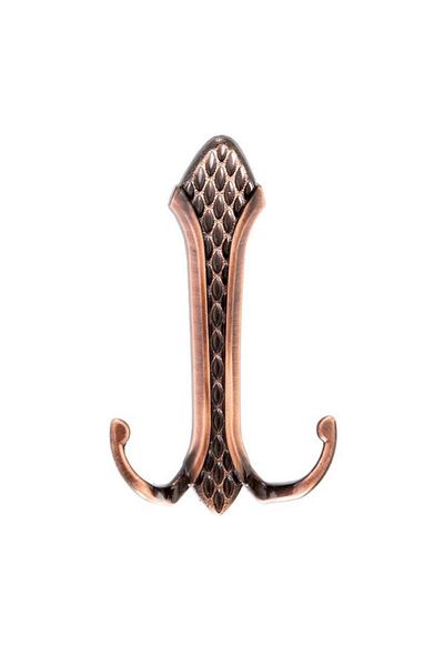 Gürçay Honeycomb Coat Rack Clothes Hanger Copper (2 Pieces)