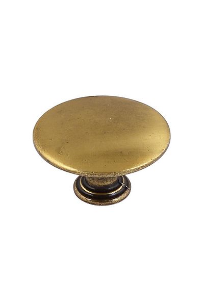 Gürçay Ahu Button Handle 40mm Antique Yellow (2 Pieces)