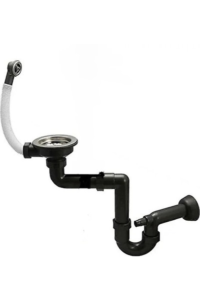 PERAMICS KITCHEN TECHNOLOGY & HARDWARE NERISSA 50 1B 1D Eviye Sifon Takımı Gi...