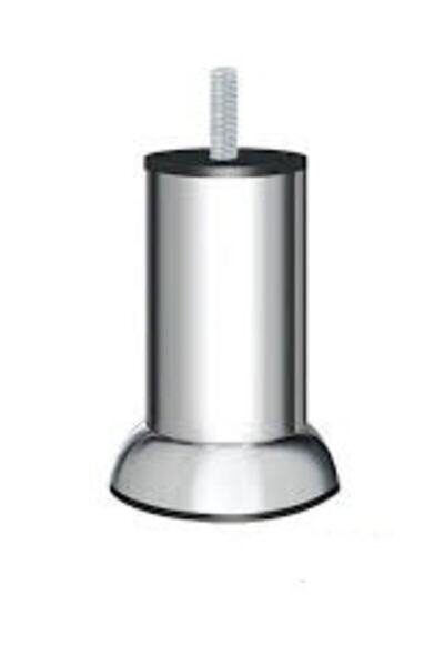 blackwhiskers Baza Ayağı - Krom Metal Ayak 12 Cm Kalın Diş 3-8 (kanepe-koltuk...