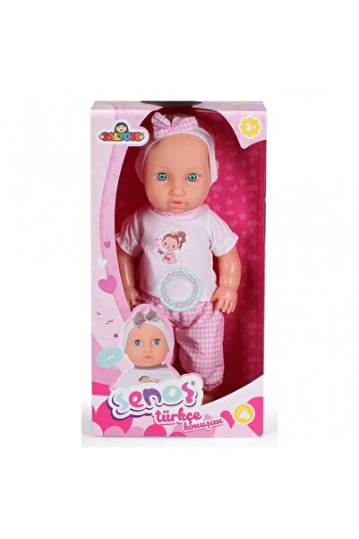 Gal Türkçe Konuşan Sesli Mavi Gözlü Bebek - Mavi Su Dünyası
