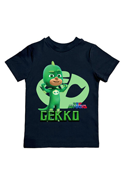 Pj Mask pj μάσκες εμπριμέ βαμβακερό χτενισμένο ύφασμα καλοκαιρινό παιδικό μπλ...
