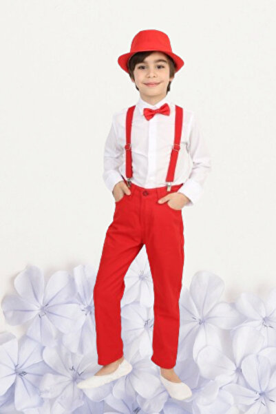 NACAR NEW STYLİSH طقم ملابس للأولاد في 23 أبريل، بنطلون، قميص طويل الأكمام، ر...