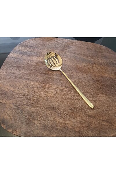 LOVYCO Stainless Gold Titanium Coated Sauce Colander (SEKPARE) 21.5 cm