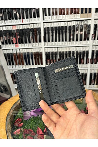 ÖZTÜRK DERİ Real Leather Flother Werder Black Wallet