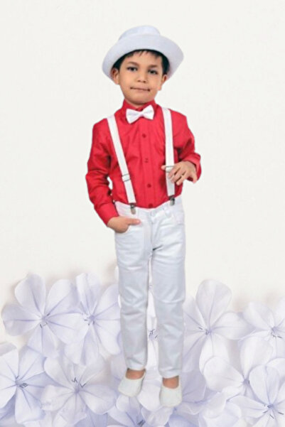 NACAR NEW STYLİSH طقم ملابس للأولاد في 23 أبريل، بنطلون، قميص طويل الأكمام، ر...