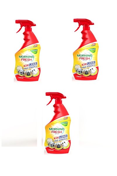 MORNİNG FRESH KİR LEKE YAĞ SÖKÜCÜ GÜÇLÜ KÖPÜK 750ML* 3ADET
