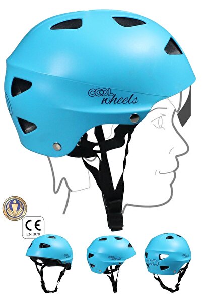 Sportaj خوذة رياضية للأولاد باللون الأزرق، خوذة واقية قابلة للتعديل للتزلج ور...