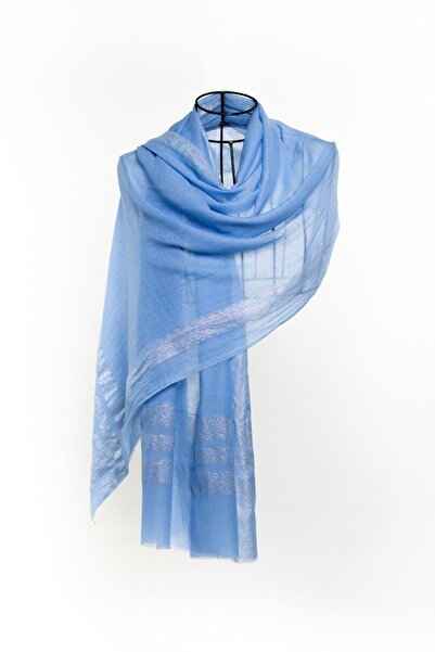CASHMERE AND SİLK MAWLANA Şal cu sclipici din mătase de caşmir