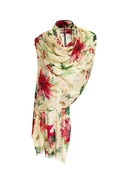 CASHMERE AND SİLK MAWLANA Şal imprimat 100% modal