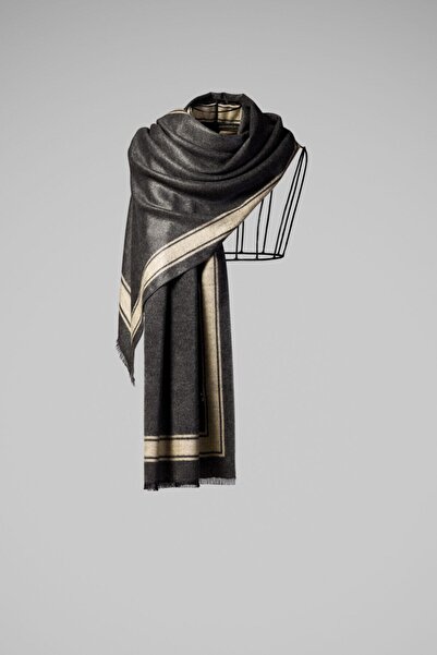 CASHMERE AND SİLK MAWLANA شال كشمير مودال 90% + 10%