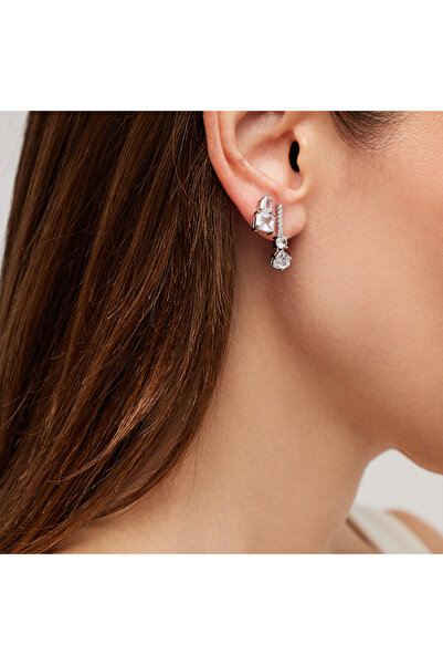 Merano Design Jill Beyaz Küpe