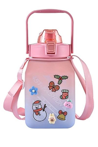 OSMEY 1.5 Ml Motivational Water Bottle Student Water Bottle 1.5 Ml Tritan Bpa Free Water Bottle