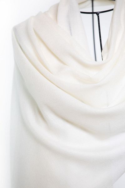 CASHMERE AND SİLK MAWLANA 85% Cashmere 15% Silk Flat Shawl