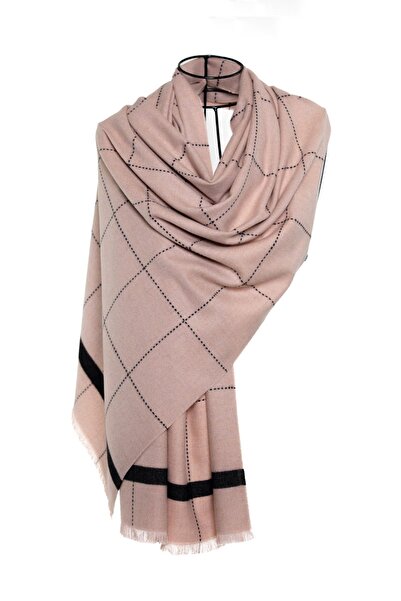 CASHMERE AND SİLK MAWLANA Şal brodat din caşmir modal (PĂTRAT).