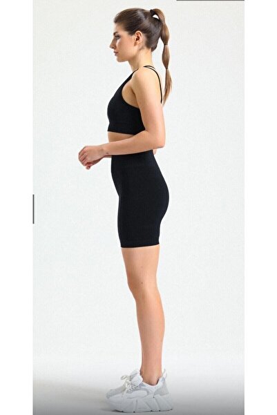 Lion Collection Yüksek Bel Toparlayıcı Şort Tayt