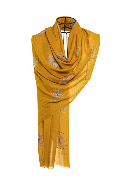 CASHMERE AND SİLK MAWLANA 85% Cașmir 15% Mătase Stone (OCHI) Şal