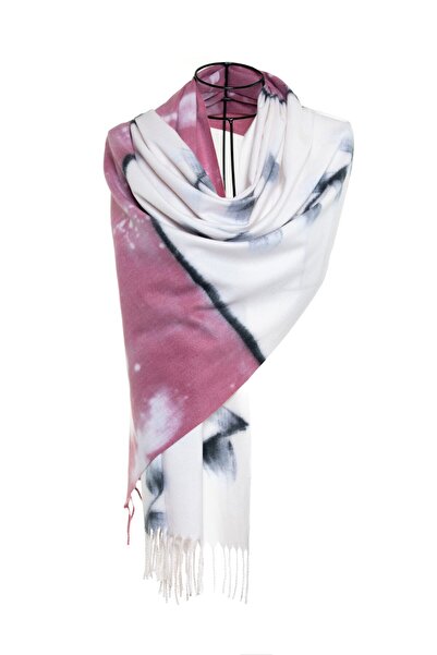 CASHMERE AND SİLK MAWLANA Şal imprimat din caşmir modal