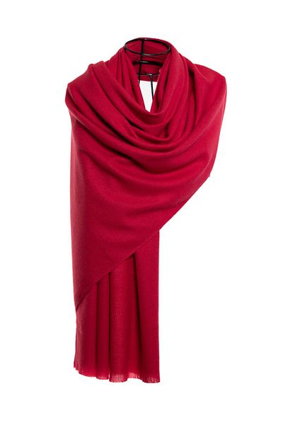 CASHMERE AND SİLK MAWLANA Modal Cashmere Plain Shawl
