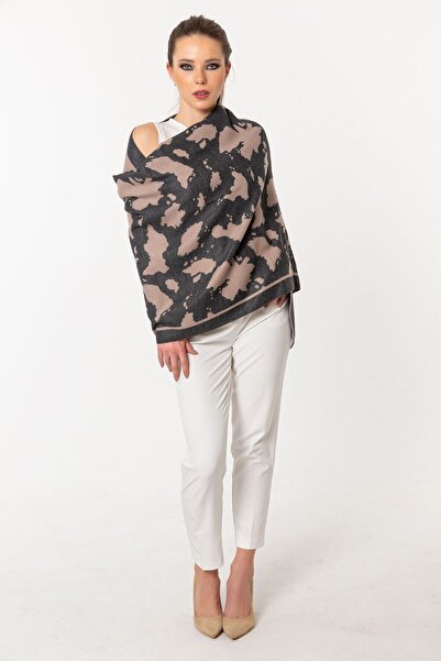 CASHMERE AND SİLK MAWLANA Şal imprimat din caşmir modal