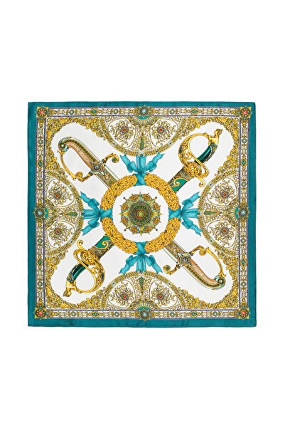 CASHMERE AND SİLK MAWLANA Eșarfă 100% mătase (50*50)