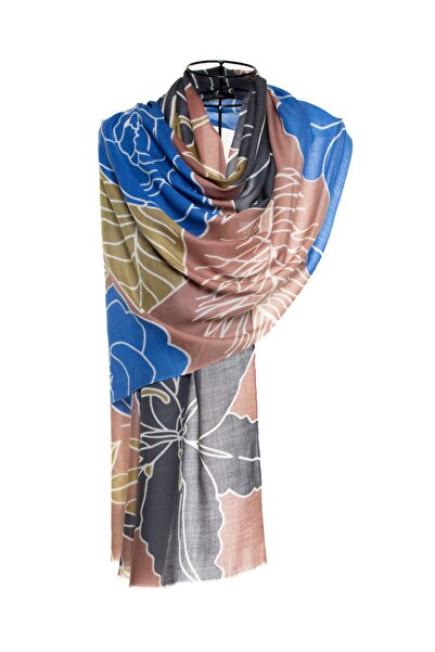 CASHMERE AND SİLK MAWLANA Şal imprimat 85% caşmir 15% mătase