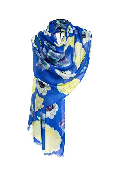 CASHMERE AND SİLK MAWLANA Şal imprimat 100% modal