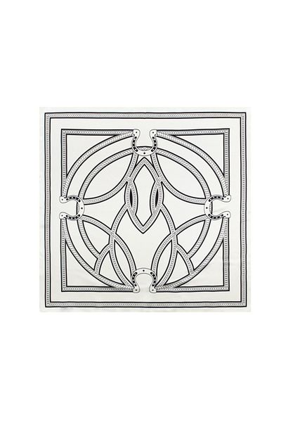 CASHMERE AND SİLK MAWLANA 100% Silk Scarf (50*50)
