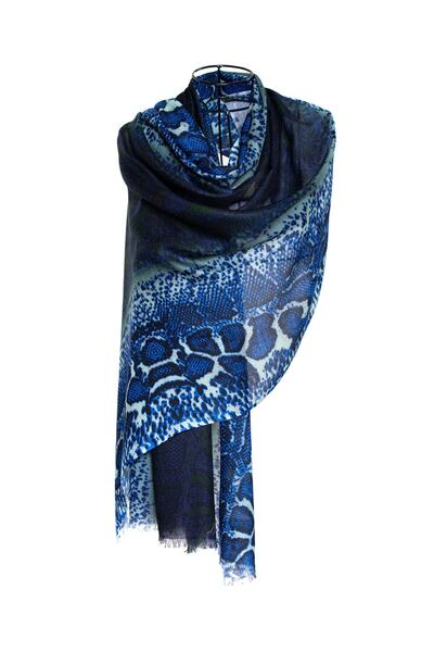 CASHMERE AND SİLK MAWLANA Şal imprimat 100% modal