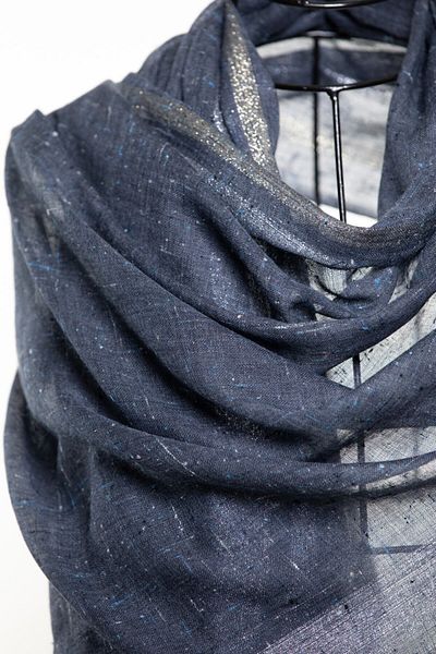 CASHMERE AND SİLK MAWLANA Cashmere Silk Glitter Shawl