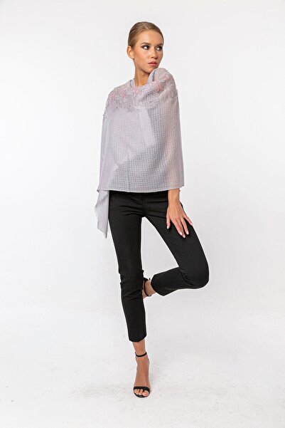 CASHMERE AND SİLK MAWLANA Şal din dantelă de caşmir