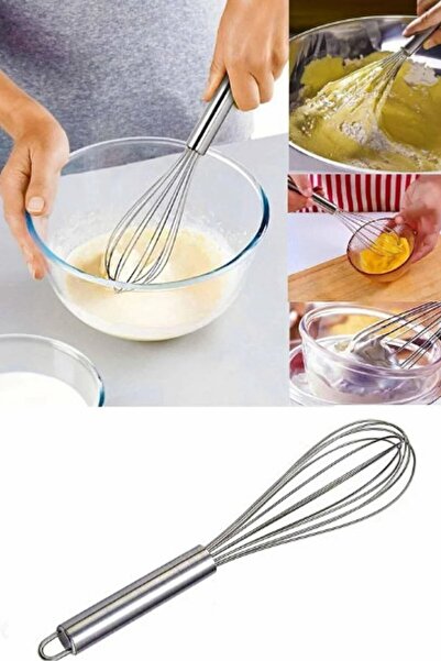 Kitchen Dream Stainless Steel Whisk Practical Egg Sauce Mixer Whisk 25 Cm