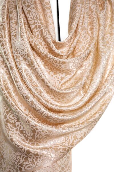 CASHMERE AND SİLK MAWLANA Goblen Ipek Şal