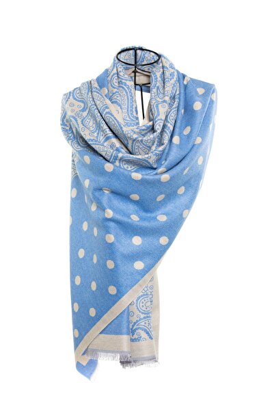 CASHMERE AND SİLK MAWLANA Şal jacquard din caşmir modal (cu bază).