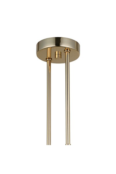 LUCEA Lumo 6 Lı Altın Sıralı Avize 6xe27