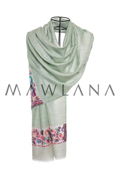 CASHMERE AND SİLK MAWLANA 85% CASHMERE 15% MĂTASE IMPRIMAT ŞAL